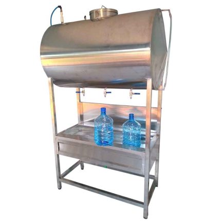 500 Litres 3 taps water filling station sale in Kenya This is used together with reverse osmosis machine to hold water.It is attached to a filling station and 3 filling taps. It is made of stainless steel material for safe water storage as well as to avoid contamination from rusting. Storage tank with 3 taps filling station
