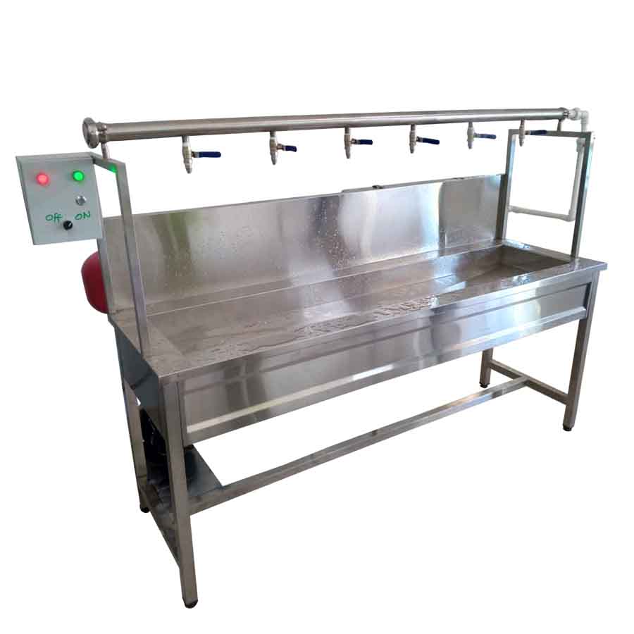 What Is a Line Water Filling Station? It is a facility or unit that has an access to clean portable water for people to fill their own containers or packaging. It is mostly used for manual packaging in mass production. It consists pressure control and switches which are used to maintain pressure in all taps and also switch on and off the pump. Mostly recommended on purified water for filling purposes. It has a secondary filtration which consists of: Sediment Filters It is filtration process that removes visible and invisible solid particles like sand, silt, clay and dirt are trapped by the filters as water flows through. Uv Sterilization Water passes through a chamber with ultraviolet (UV) lamp which eliminates all the microorganisms such as bacteria, parasites and viruses in water. What are the benefits of using a line water filling station? Versatility They depend on specific designs such as multiple taps or adjustable shelves. They accommodate various container sizes making them suitable for different applications. Durability The stainless steel can withstand various long term operations under different environment. They’re corrosion resistant, durable and easy to clean. Efficiency In terms of speed and smoothness of the filling process thus minimizing queuing times, reducing downtime due to maintenance and streamlining workflows