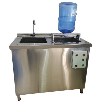 Double Sink Bottle Rinsing Machine Best Prices in Kenya Designed for water bottling plants, these stainless steel bottle rinsing machines ensure hygienic bottle cleaning before filling.