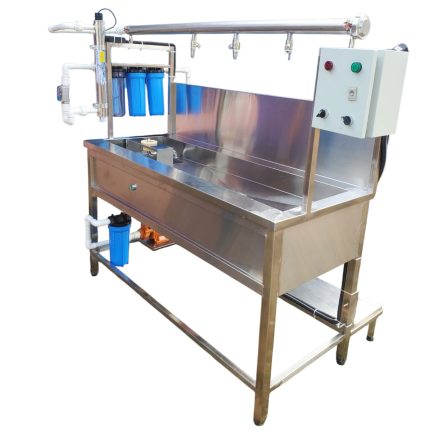 3 Taps Purified Water Filling Station - with bottle rinsing section Best Prices in Kenya This 3 tap water filling station is perfect for commercial water vending businesses, increasing customer service efficiency.